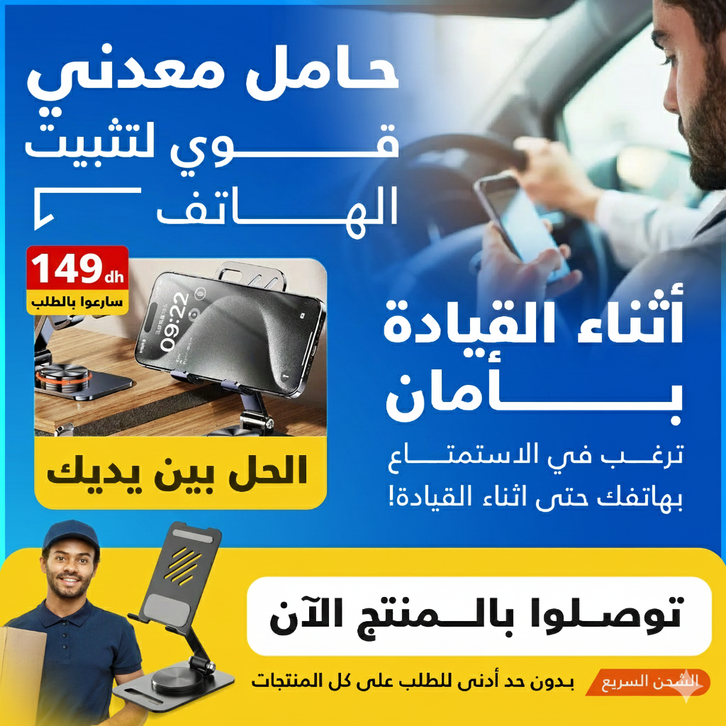 Support Métallique pour Smartphone et Tablette