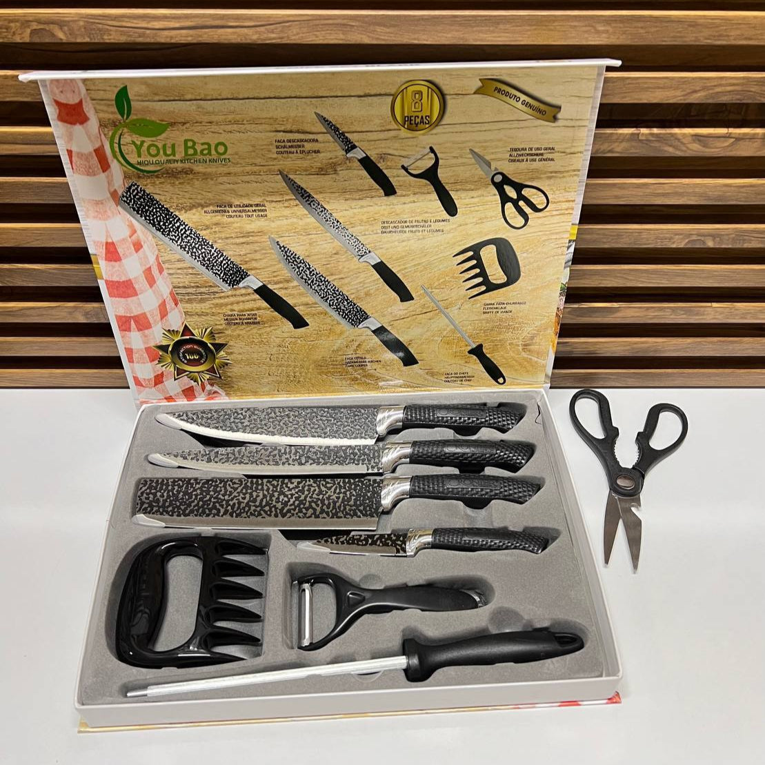 Japonaise Kitchen Knife Set Precision and Elegance for Chefs