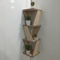 Zena - Blanc & Noyer | Qamiria Decor