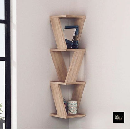 Zena - Blanc & Noyer | Qamiria Decor