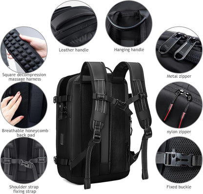 Vivosee Air Backpack avec serrure et pompe