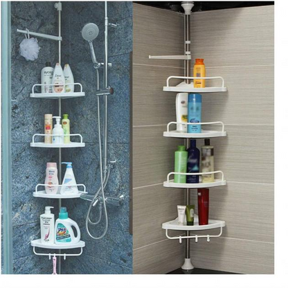 رف زاوية الحمام متعدد الإستعمالات