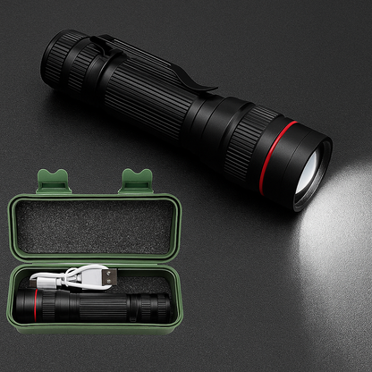 Lampe de Poche Hauteur et Luminosité – Illuminez Votre Chemin avec Puissance