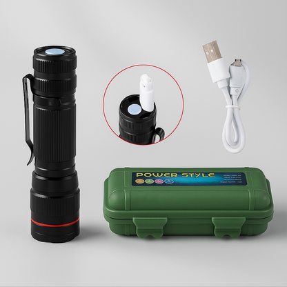 Lampe de Poche Hauteur et Luminosité – Illuminez Votre Chemin avec Puissance