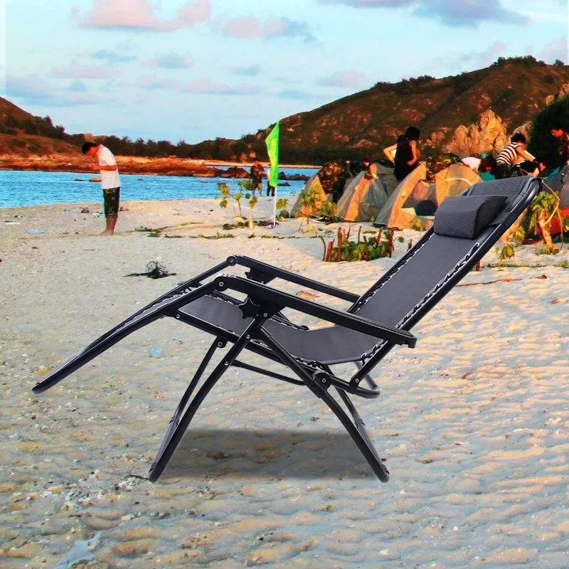Chaise de Jardin Inclinable à Gravité Zéro – Confort Ergonomique Extérieur
