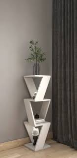 Zena - Blanc & Noyer | Qamiria Decor