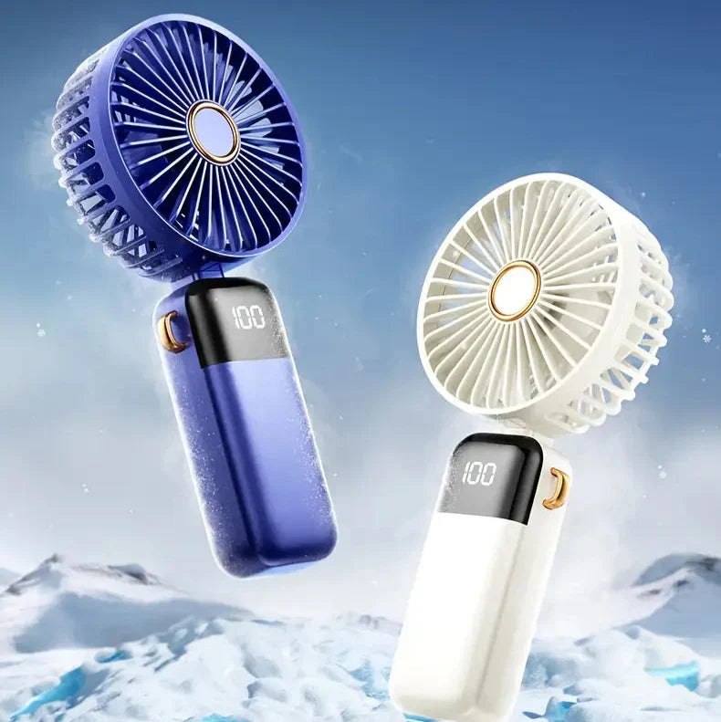 Ventilateur Portatif avec Écran et Batterie 3000mAh